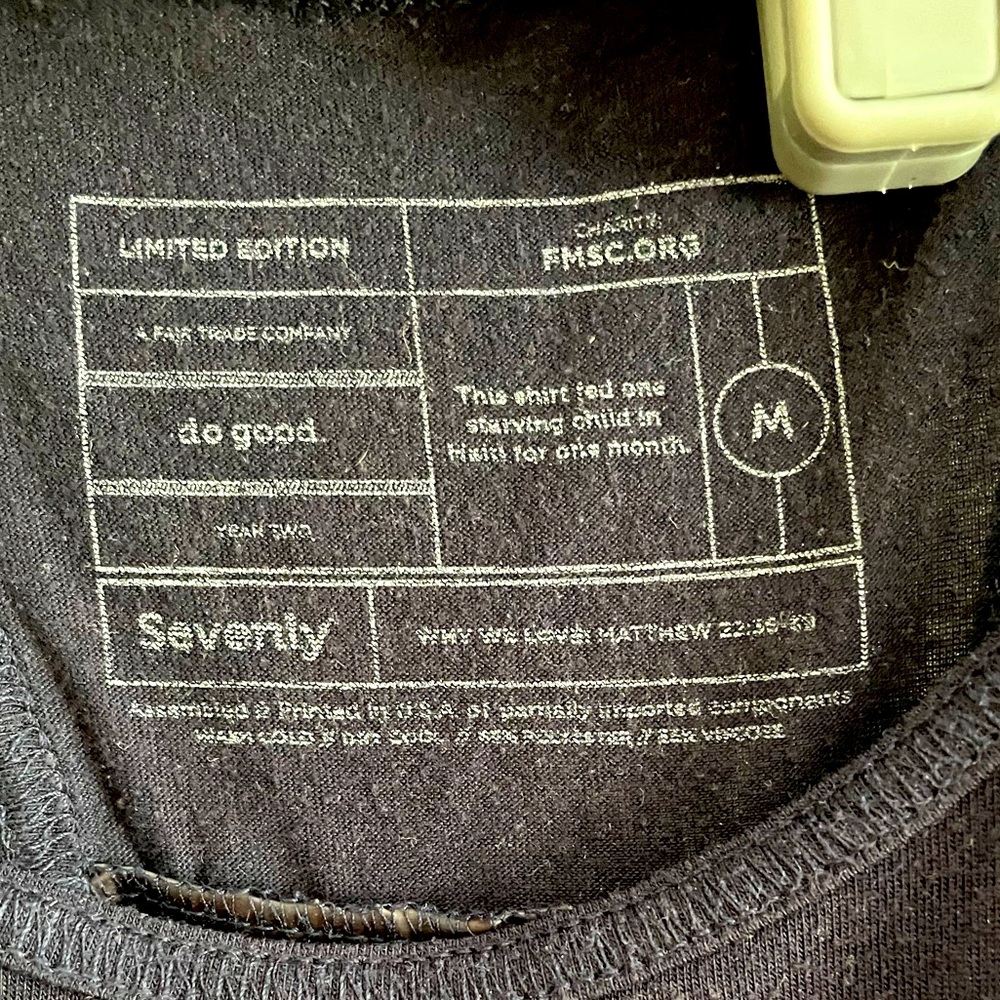 Sevenly Flowy Tank for Feed My Starving Children - Picture 3 of 4